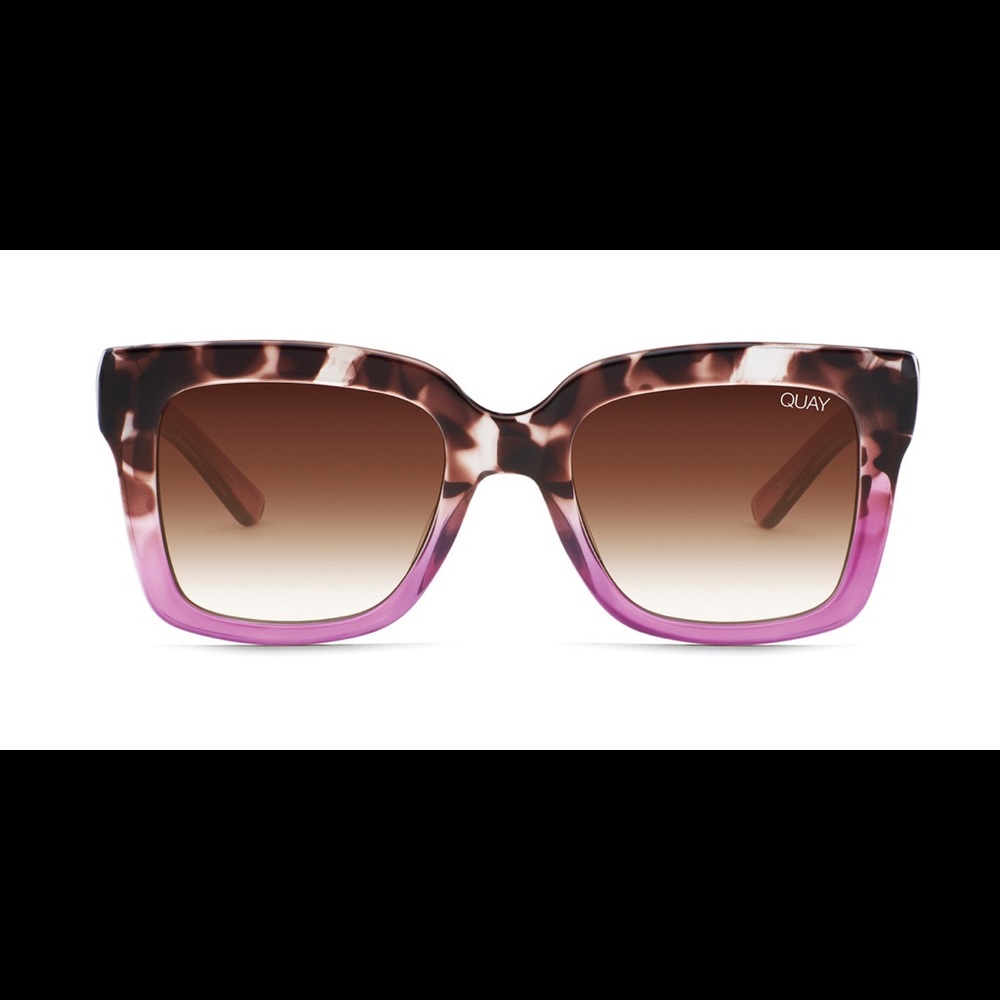 Quay “Icy” oversized square sunglasses